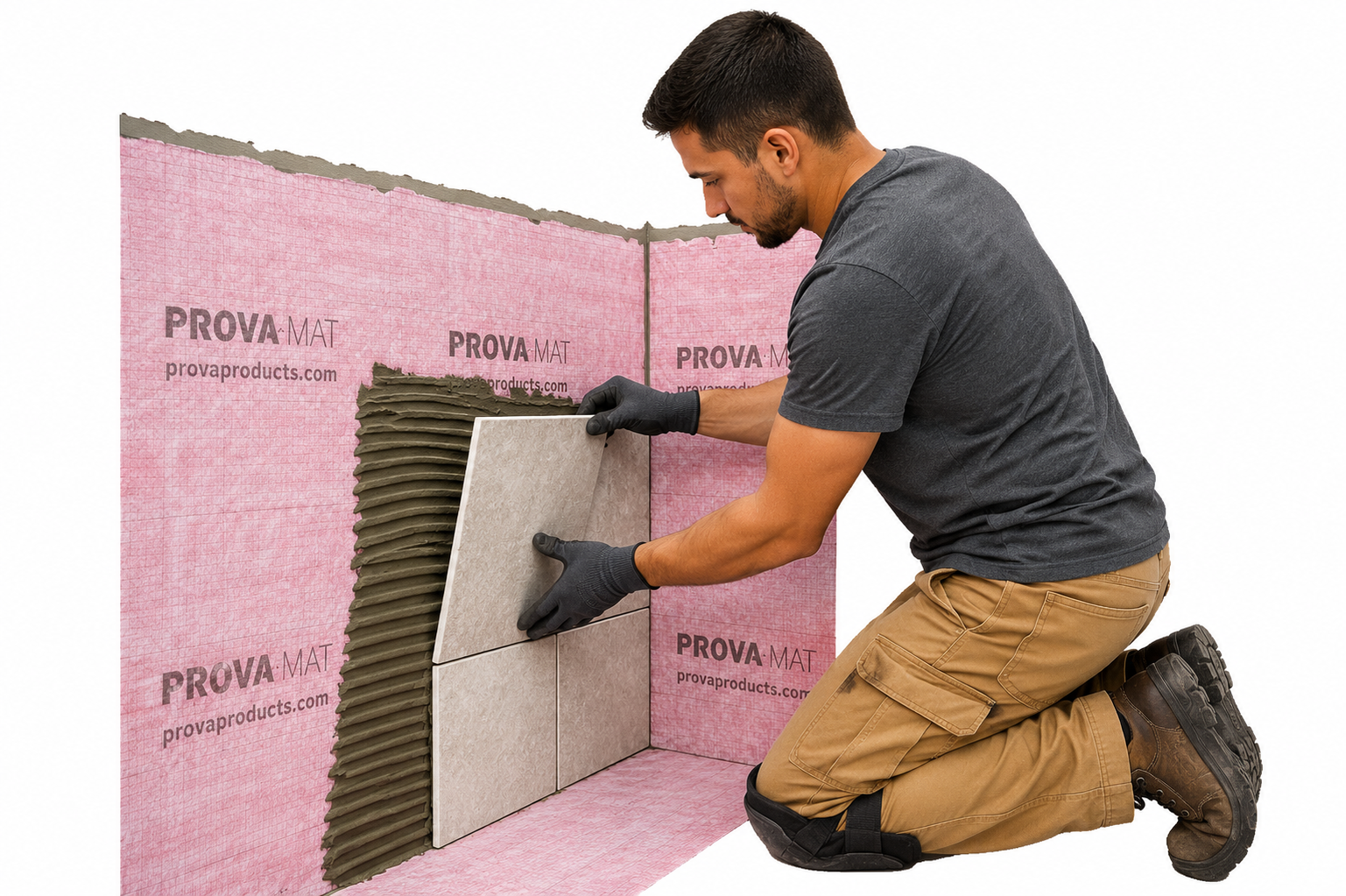 PROVA-MAT Waterproofing Membrane 108 sq ft