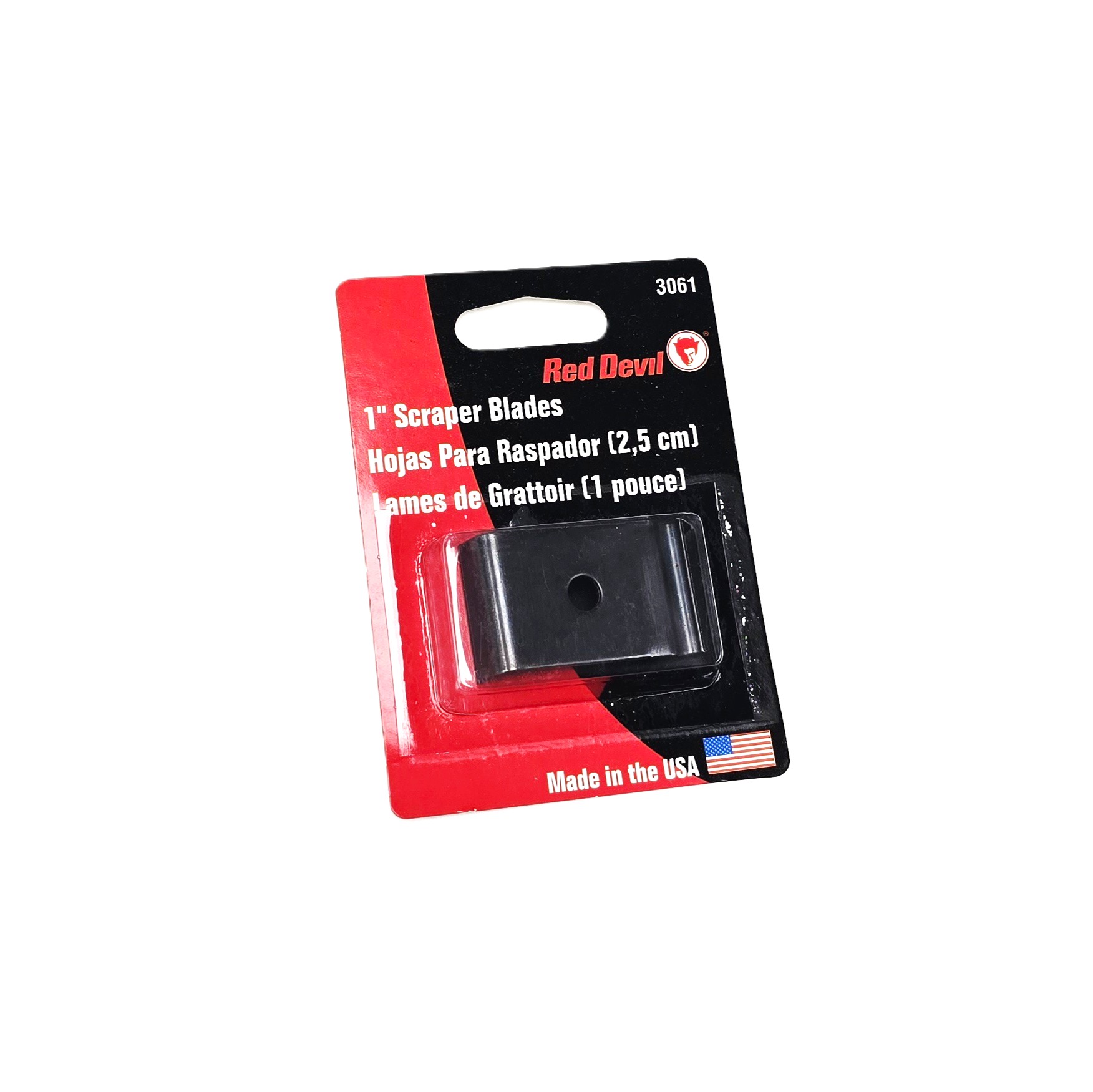 Red Devil Scraper Blades 1 in Red (2 Pack)