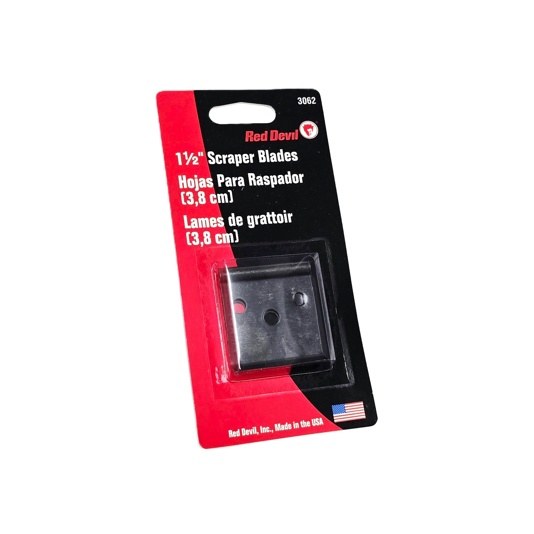 Red Devil Scraper Blades 1-1/2 in Red (2 Pack)