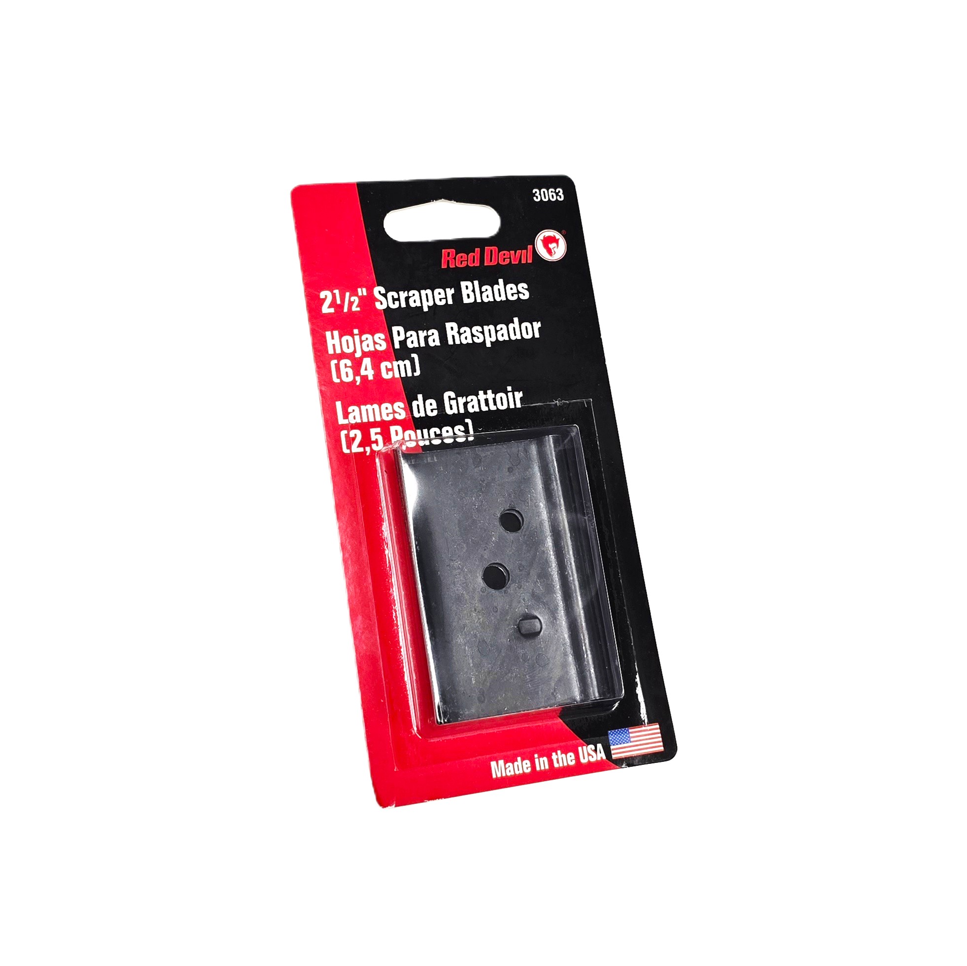 Red Devil Scraper Blades 2-1/2 in Red (2 Pack)