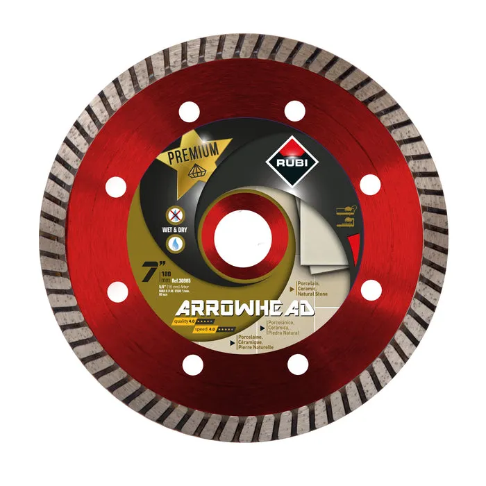Arrowhead Turbo Wet Blade 7 in