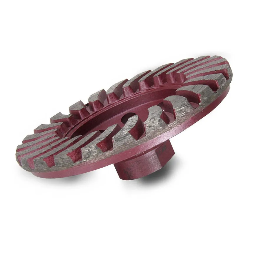 Rubi Stone Cup Wheel 4 in