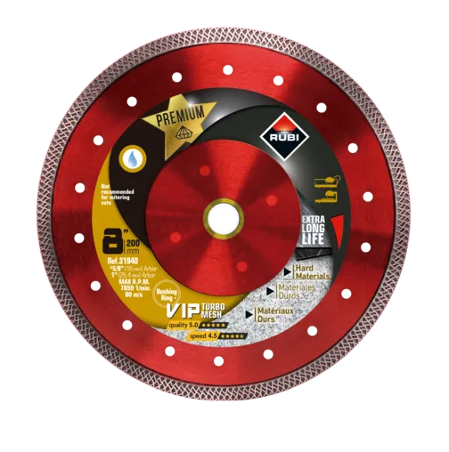 Rubi VIP Turbo Mesh Wet Blade 8 in