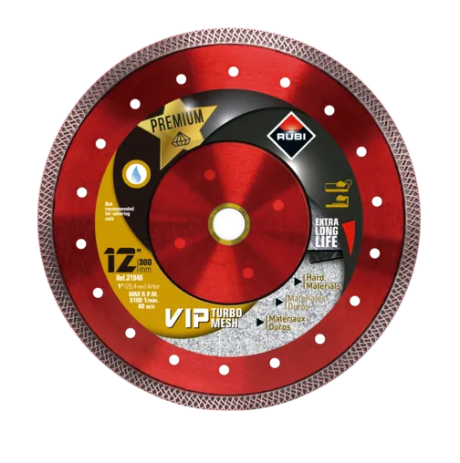 Rubi VIP Turbo Mesh Wet Blade 12 in