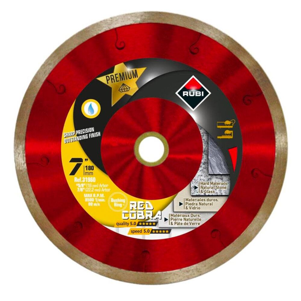 Red Cobra Premium Diamond Blade 7 in