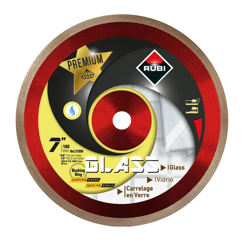 Glass Premium Wet Diamond Blade 7 in