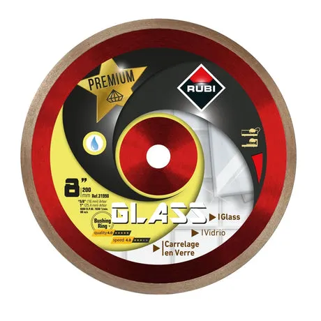 Glass Premium Wet Diamond Blade 8 in