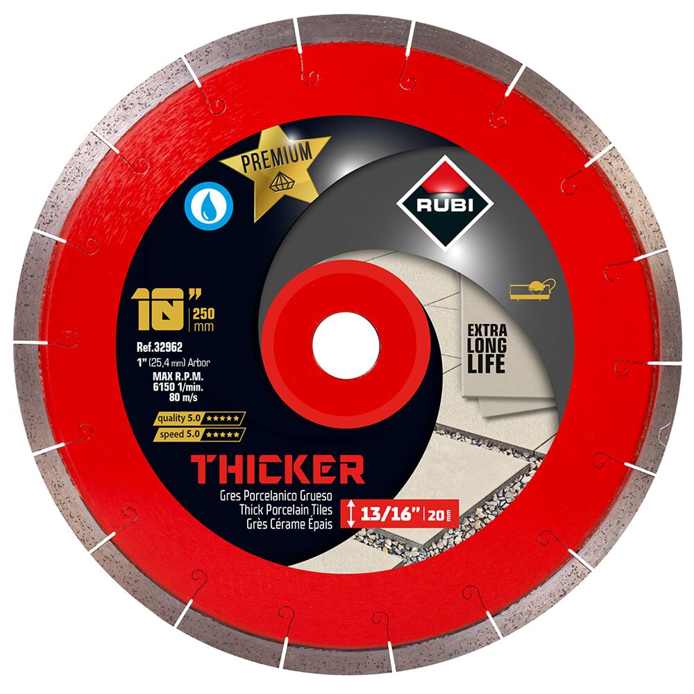 Thicker Premium Wet Blade 10 in