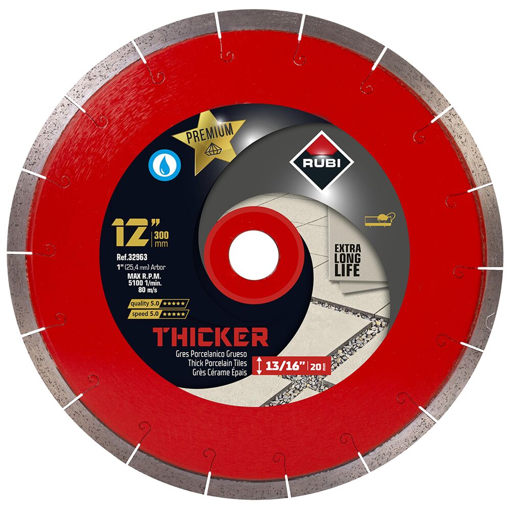 Thicker Premium Wet Blade 12 in