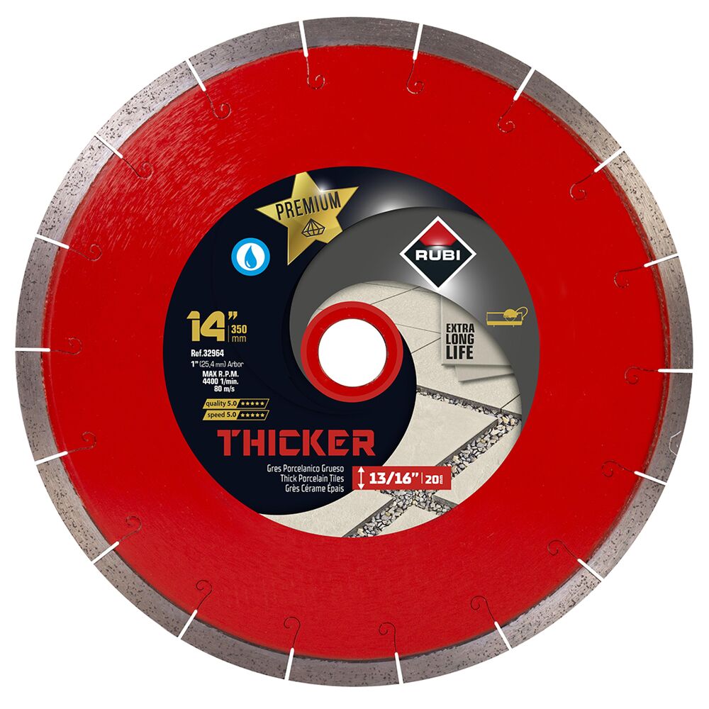 Thicker Premium Wet Blade 14 in