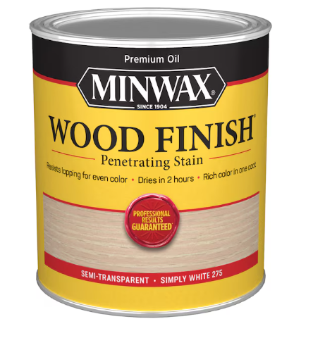 MinwaxStain (Half-Pint) Pickled Oak