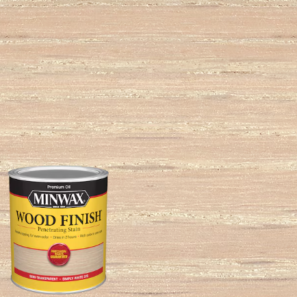 MinwaxStain (Half-Pint) Pickled Oak