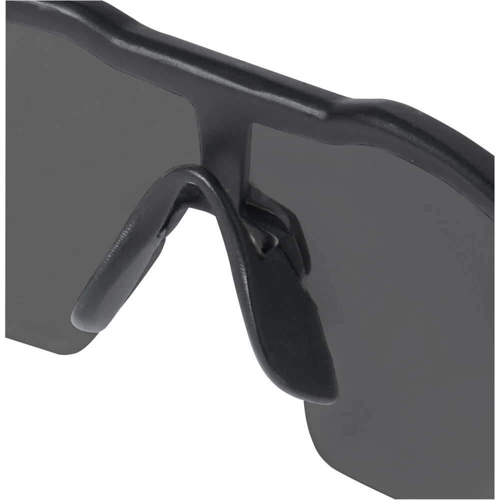 Milwaukee Safety Glasses Gray Tinted Anti-Scratch Lenses