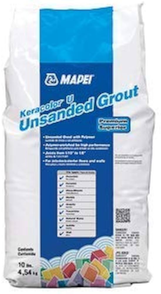 Mapei Keracolor Unsanded Grout 25lbs / Avalanche