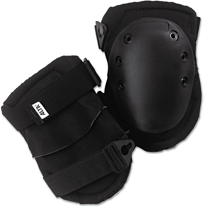 AltaFlex AltaLok Knee Pads Black Hard Cap
