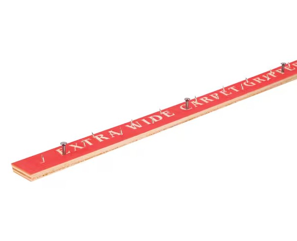 Halex Poplar Carpet Tack Strip for Subfloors 1 in x 4 ft (100 Pack)