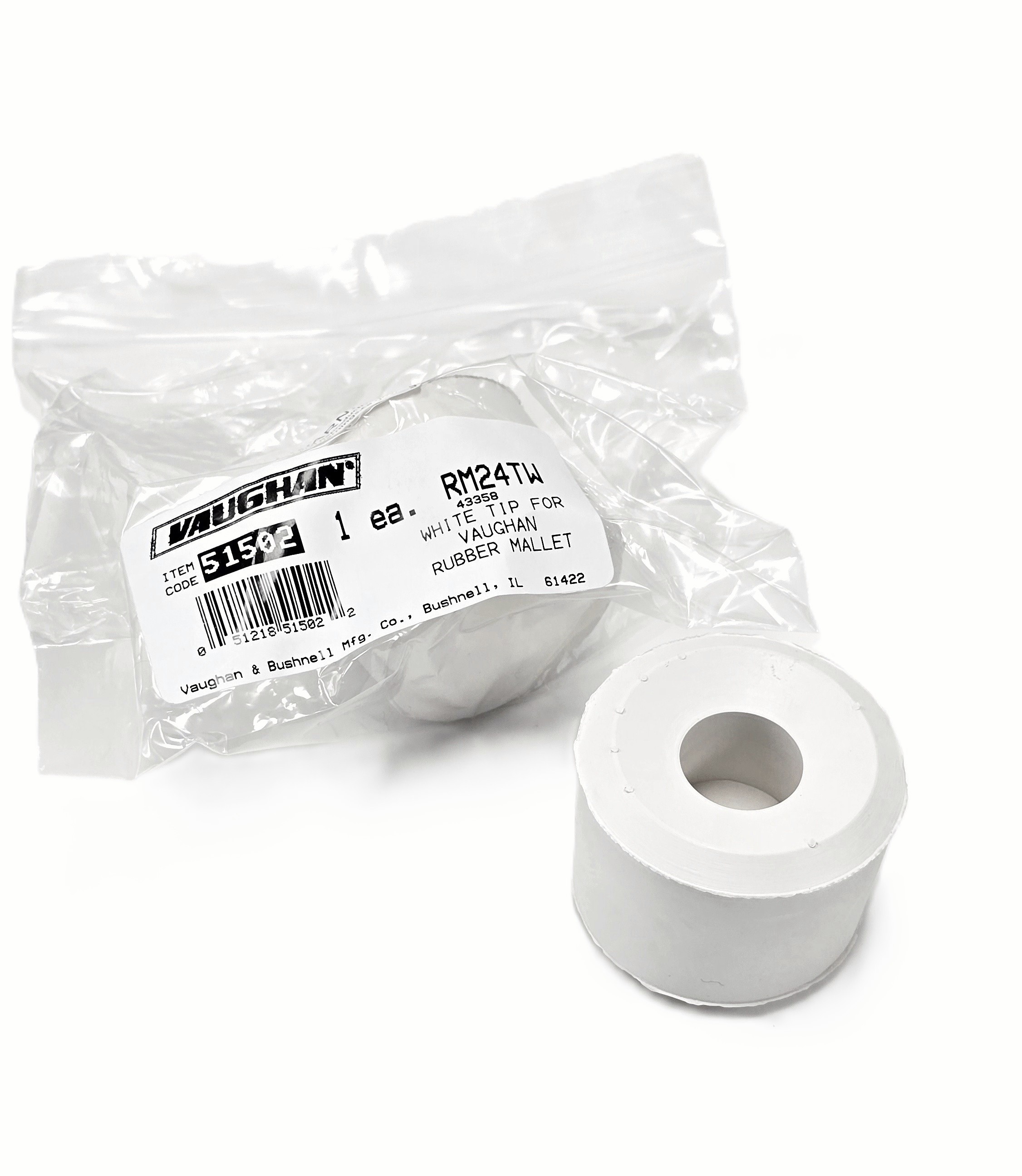 RM24 White Rubber Tip