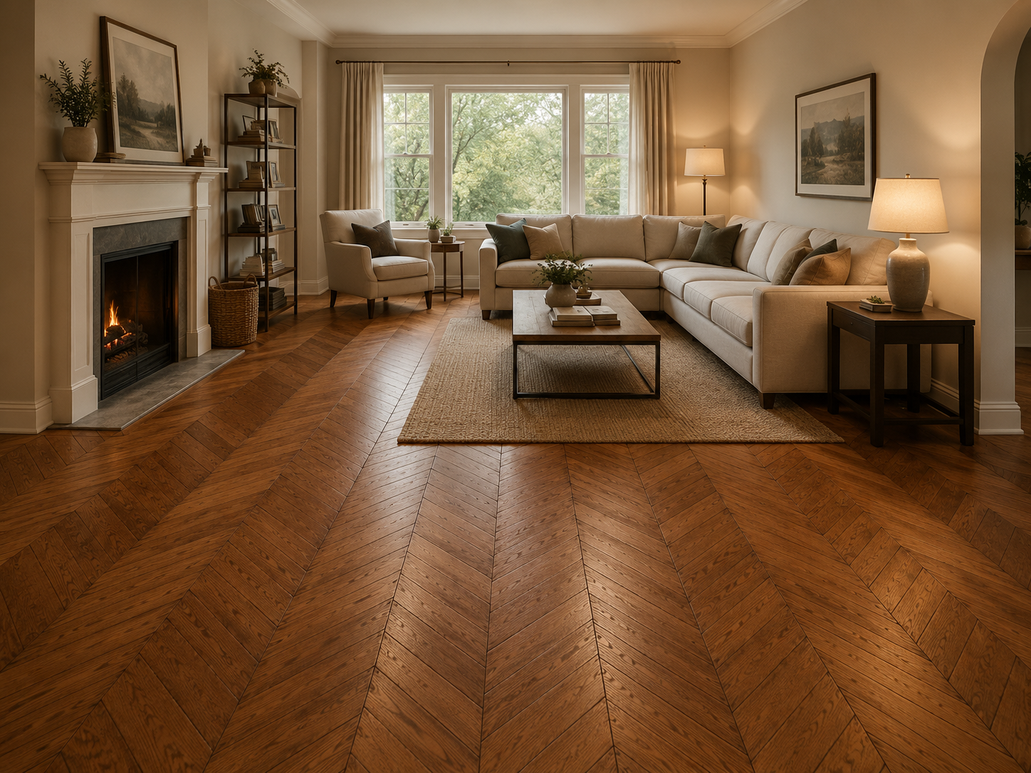 Red Oak Chevron Select 5
