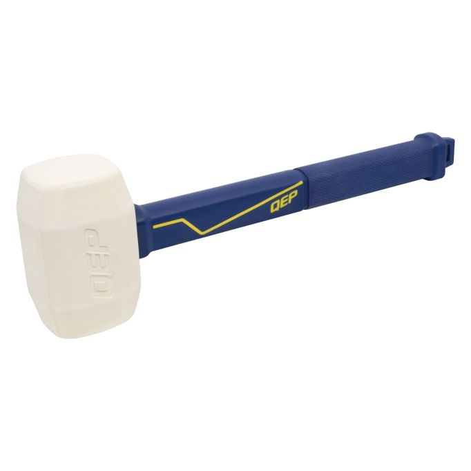 QEP Pro Rubber Floor Mallet 16 oz 11.5 in Handle