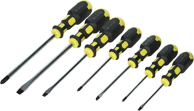 Double Grip Screwdriver Set (7 Piece)