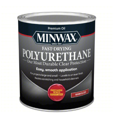 Minwax63000 Qt Gloss Fast Dry Polyurethane