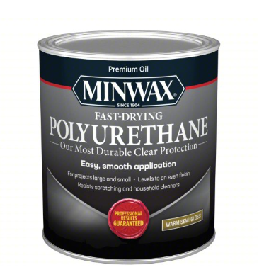 Minwax63005 Qt Semi Gloss Fast Dry Polyurethane