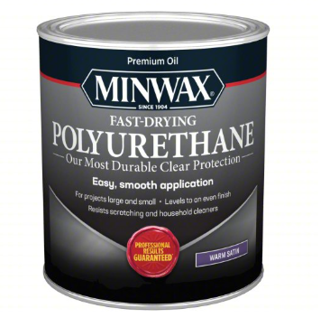 Minwax63010 Qt Satin Fast Dry Polyurethane