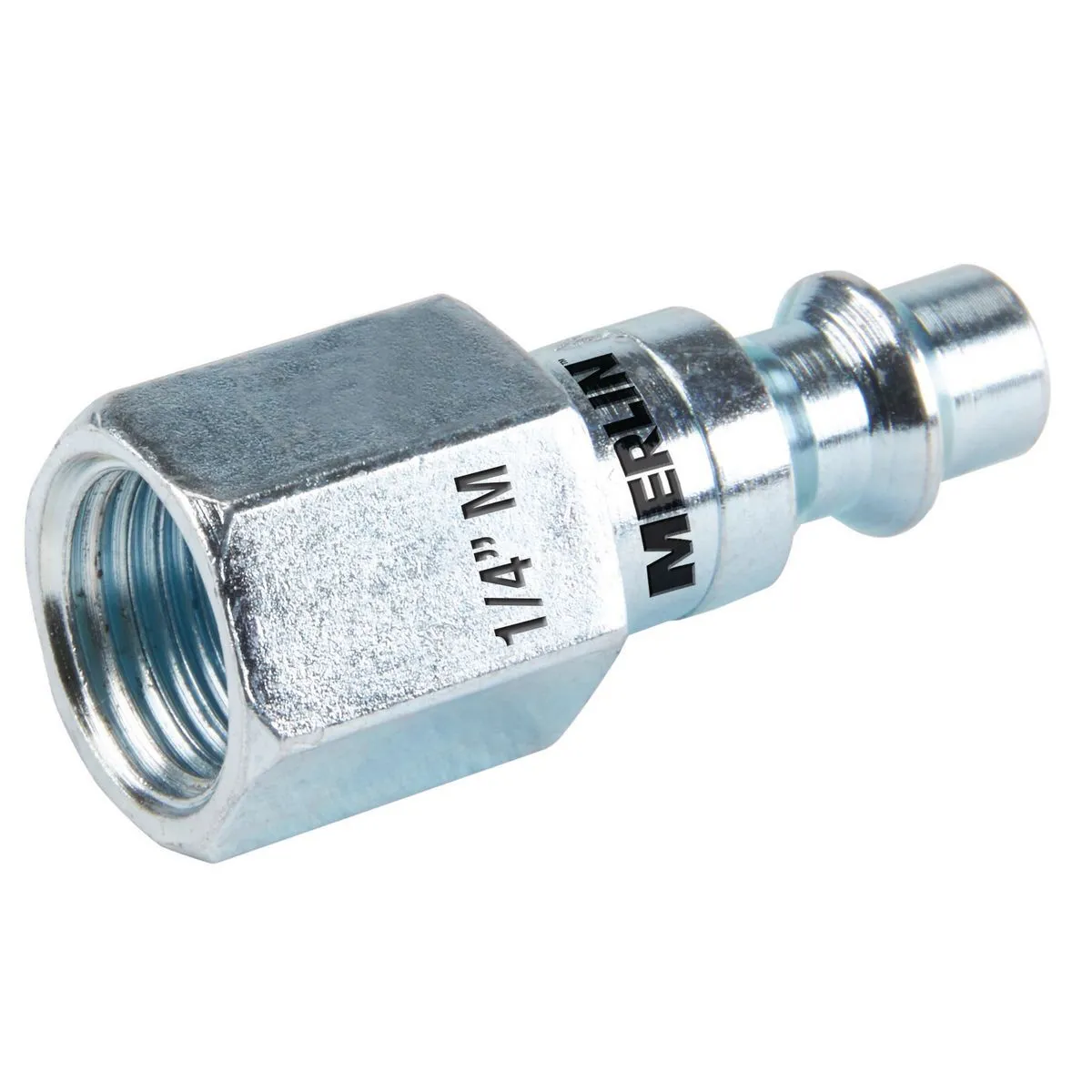 Steel Industrial Plug 1/4 in Female