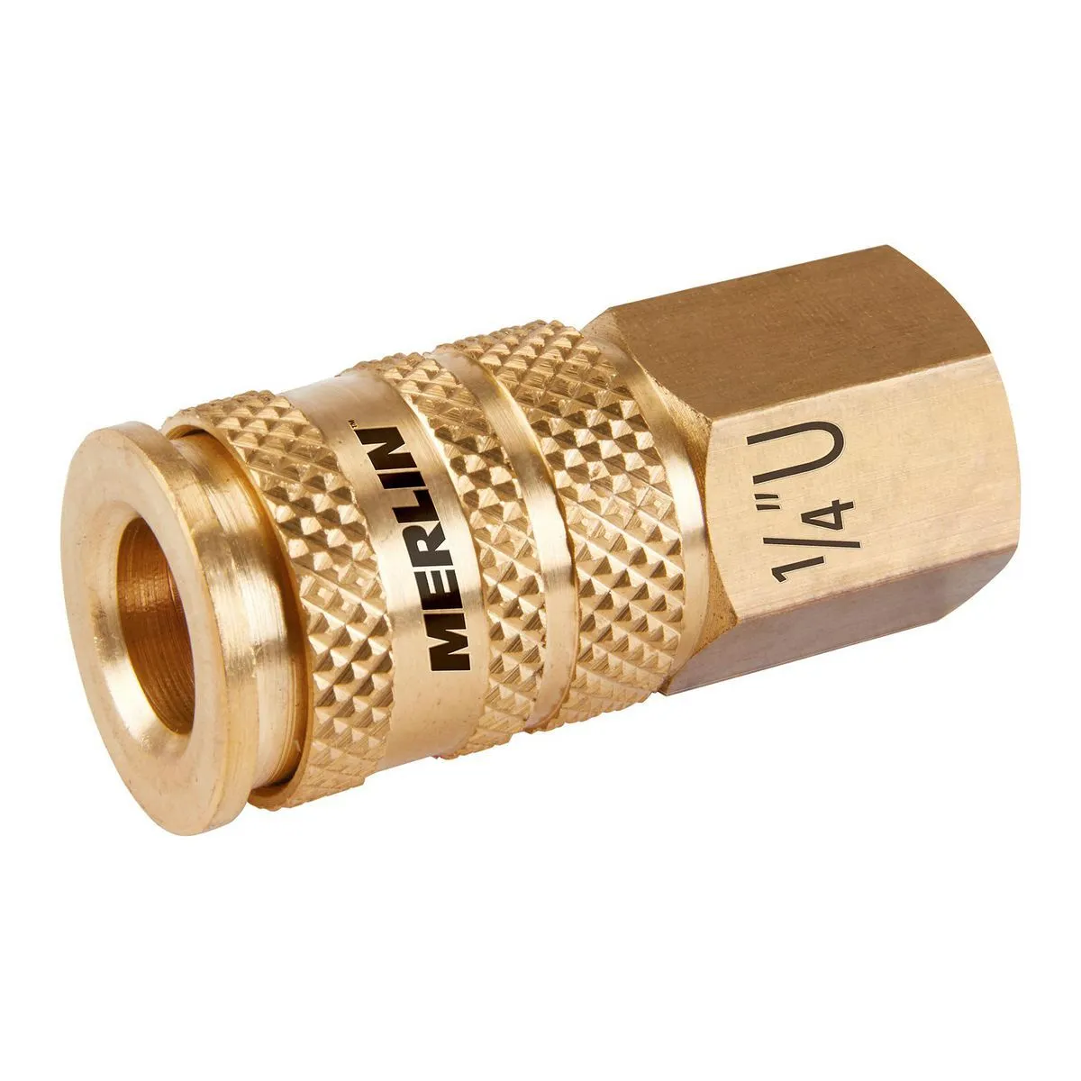Brass Universal Coupler 1/4 in Female