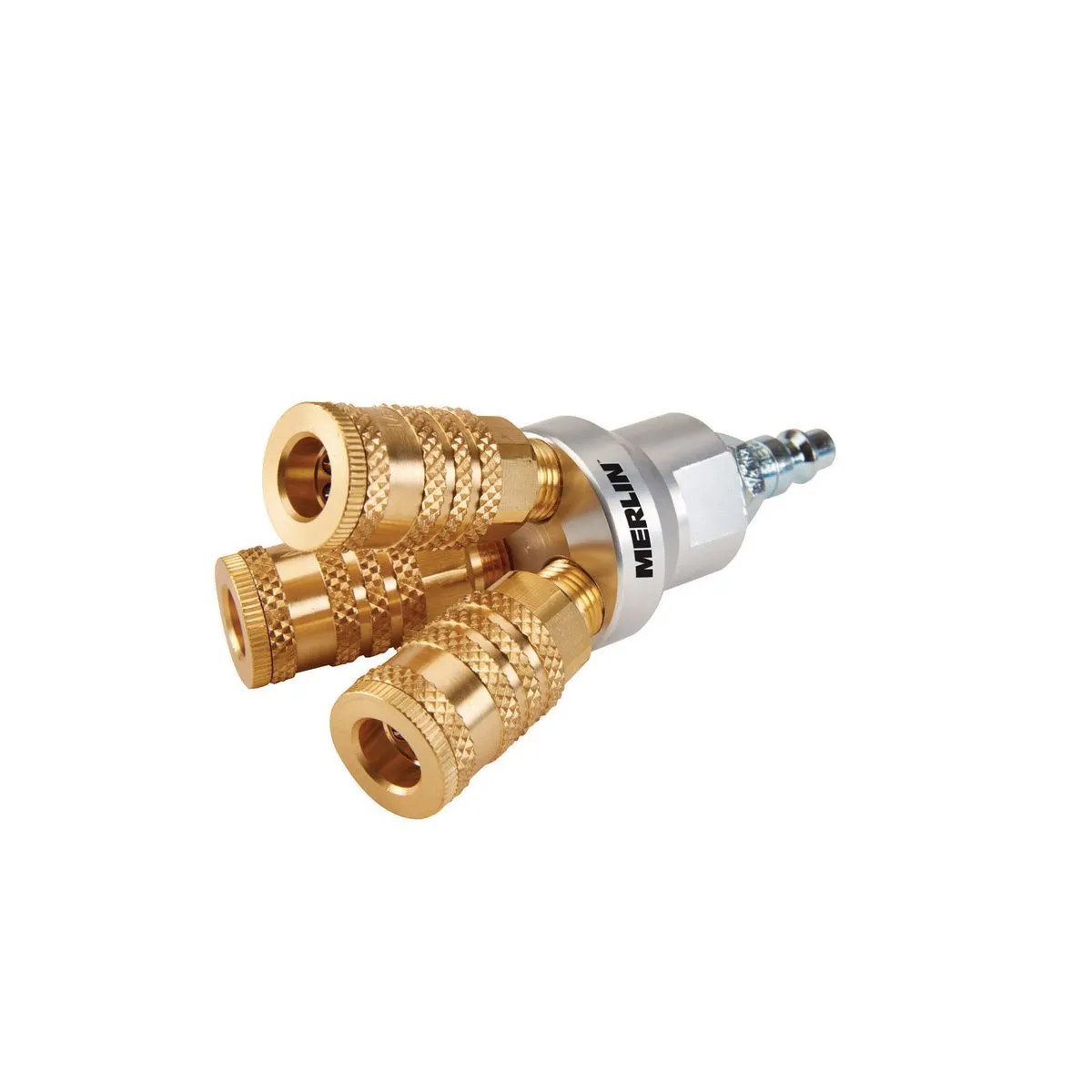 3-Way Industrial Quick-Coupling Manifold