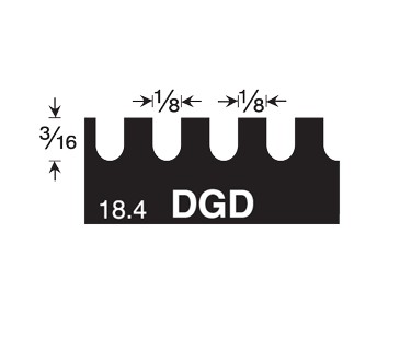 Gundlach VersaBlade Trowel Blade 680-DGD