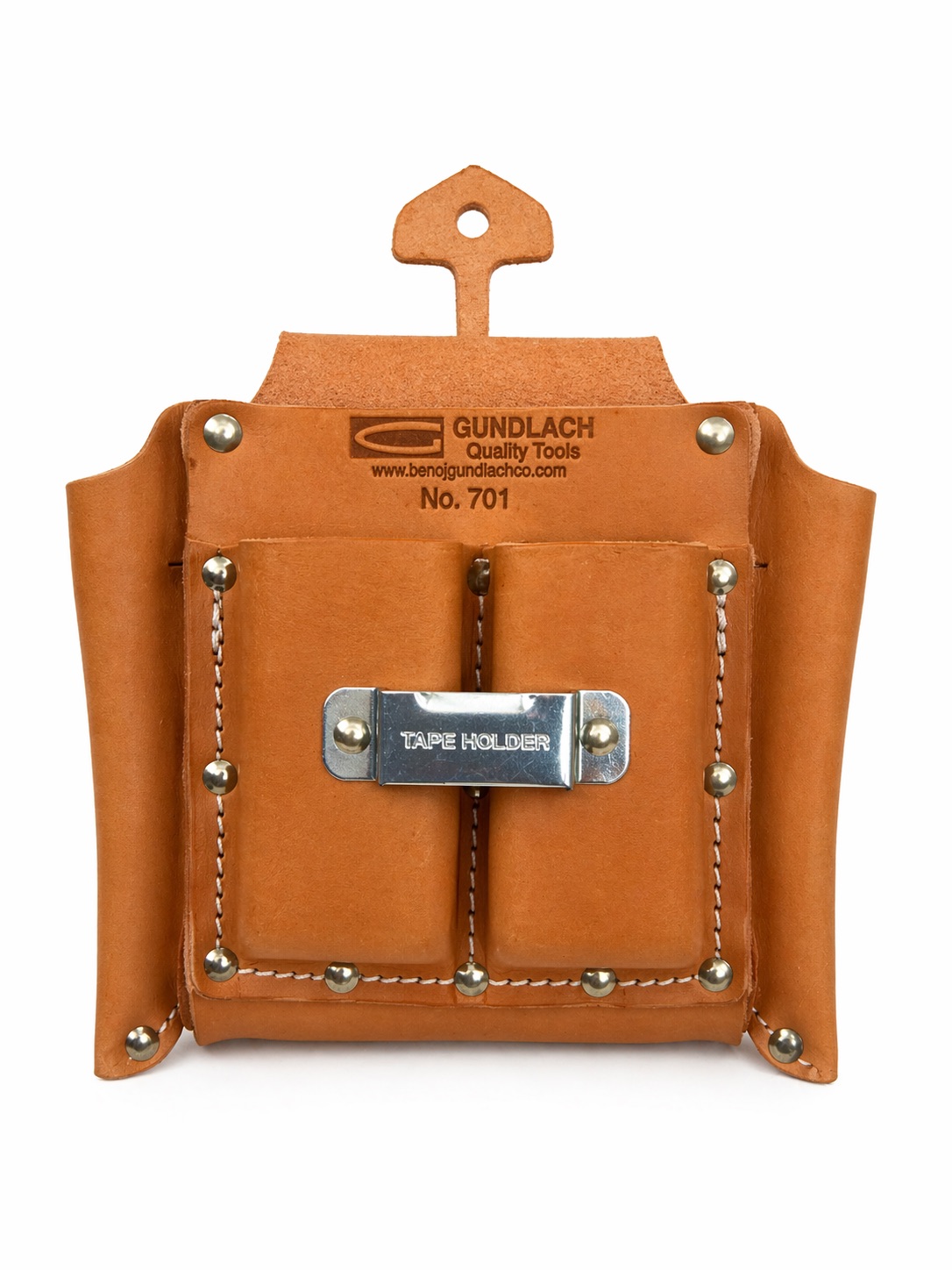 Gundlach 701 Multi-Pocket Leather Tool Pouch
