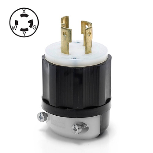 Twist-Lock Plug Male 30 Amp