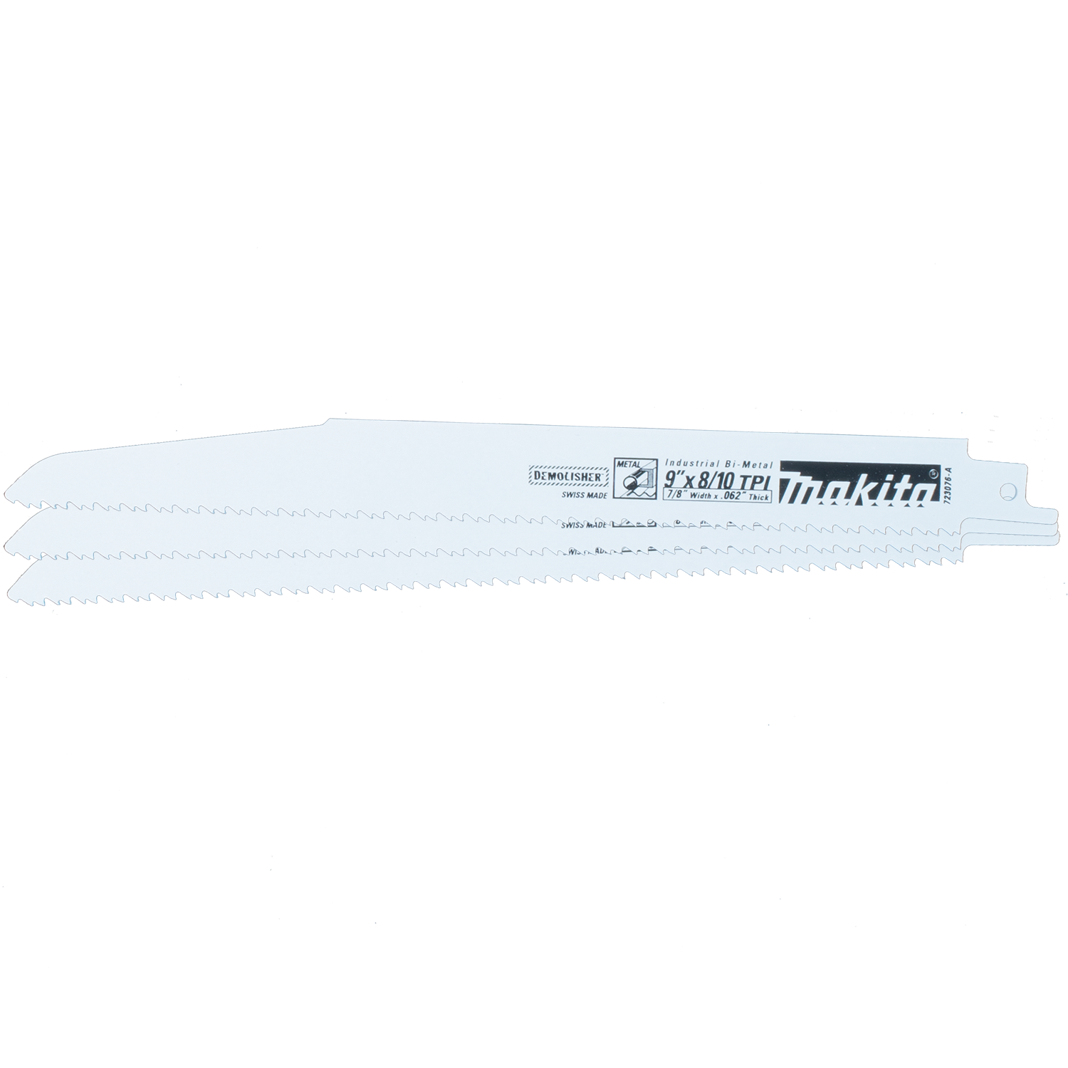 Demolition Reciprocating Saw Blade 9 in 8/10 TPI (3 Pack)