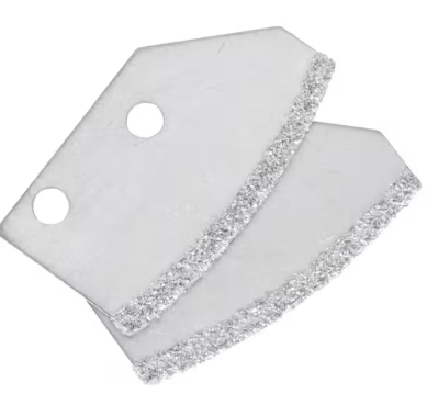 QEP Carbide Grit Grout Saw Replacement Blades – 2 Pack