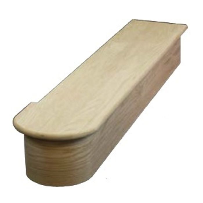 Stair Parts C-8010 Bullnose Reversible Tread 54