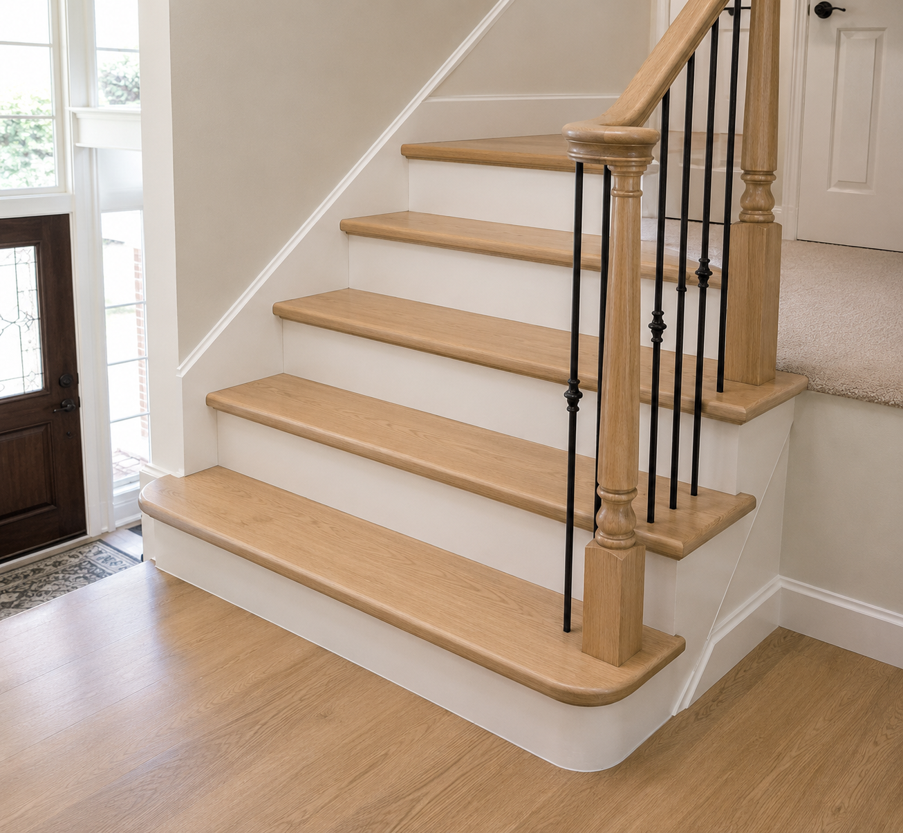 Stair Parts C-8010 Single-End Bullnose Starting Step 60