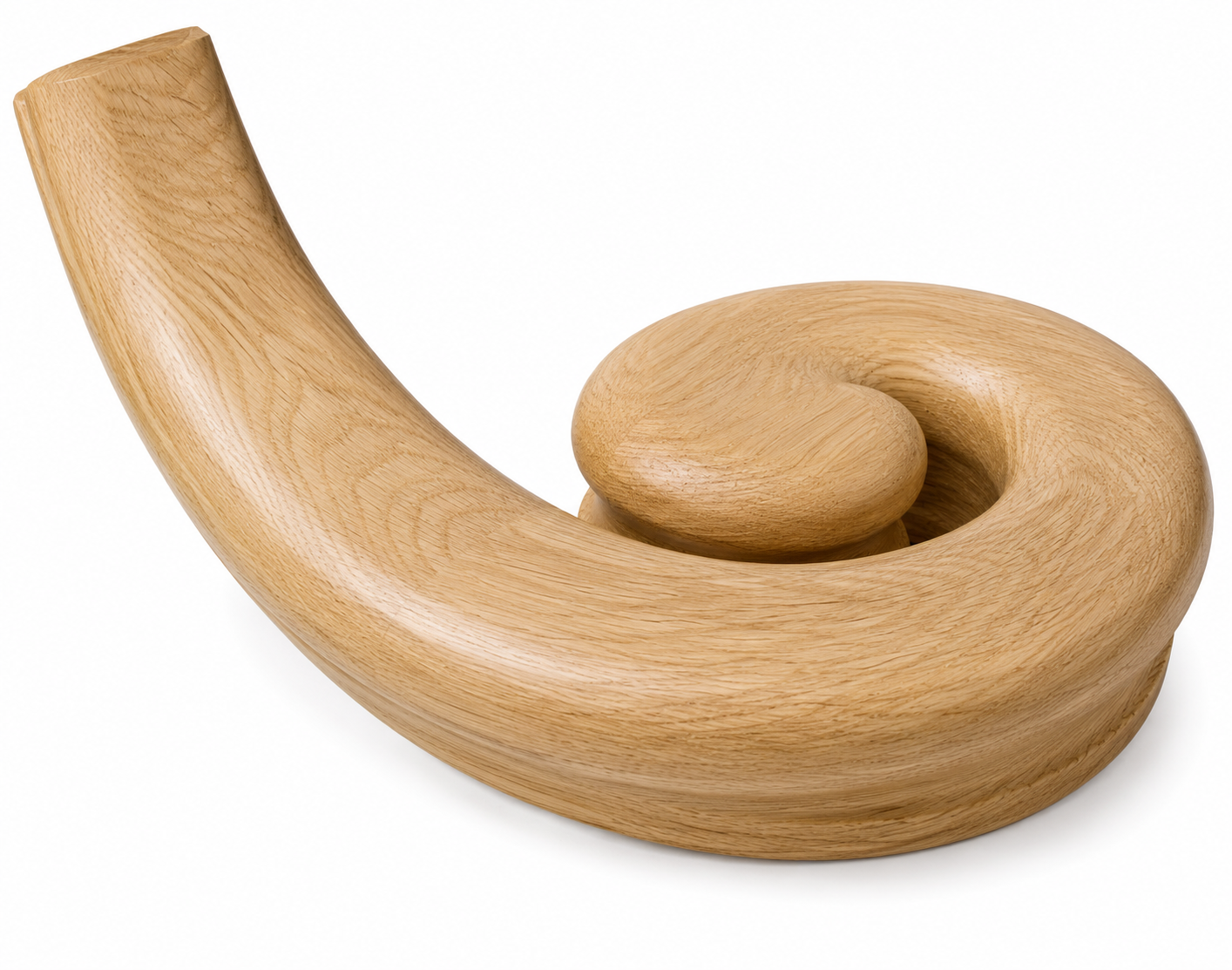 Red Oak Traditional Right-Hand Volute – C-7035