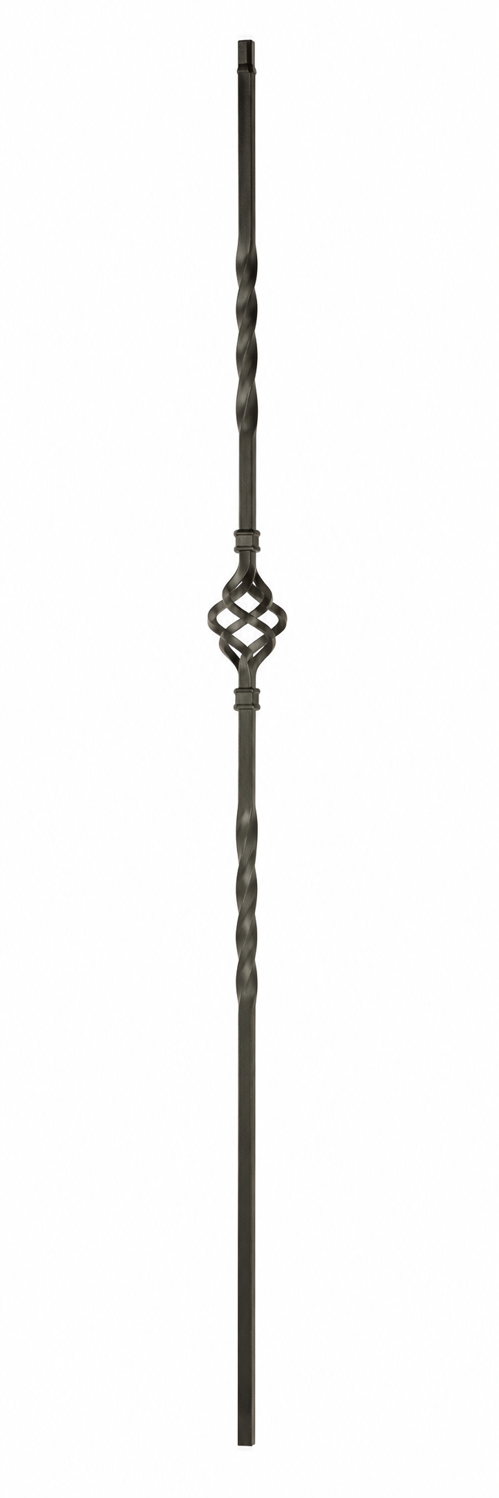 Single Basket Iron Baluster 1/2