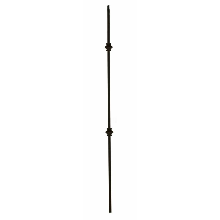 COF Single Knuckle Square Baluster Satin 1/2