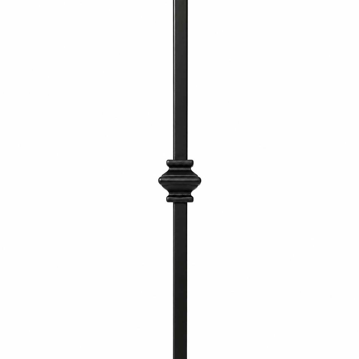 COF Single Knuckle Square Baluster Satin 1/2
