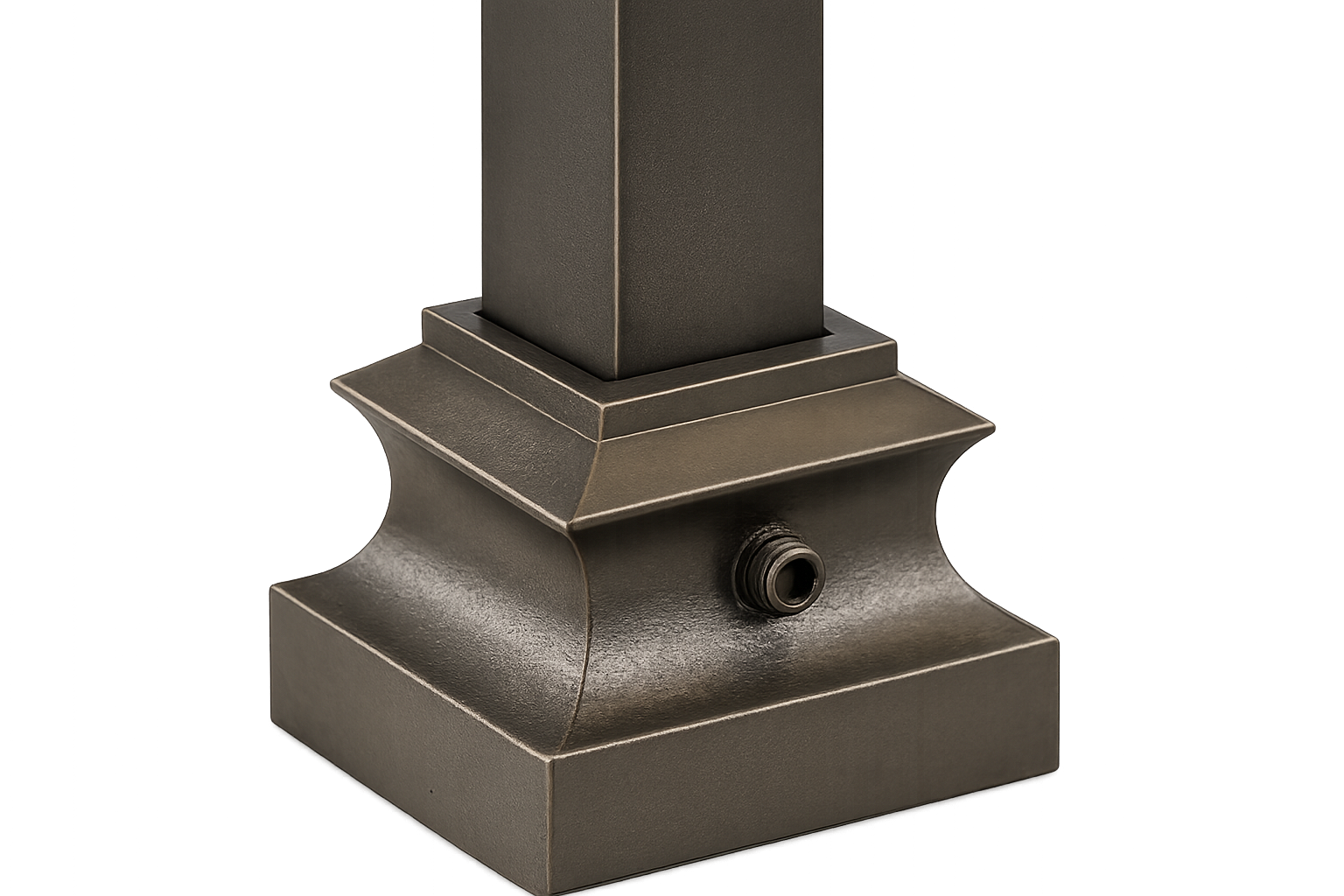 Flat Shoe with Set Screw for 1/2