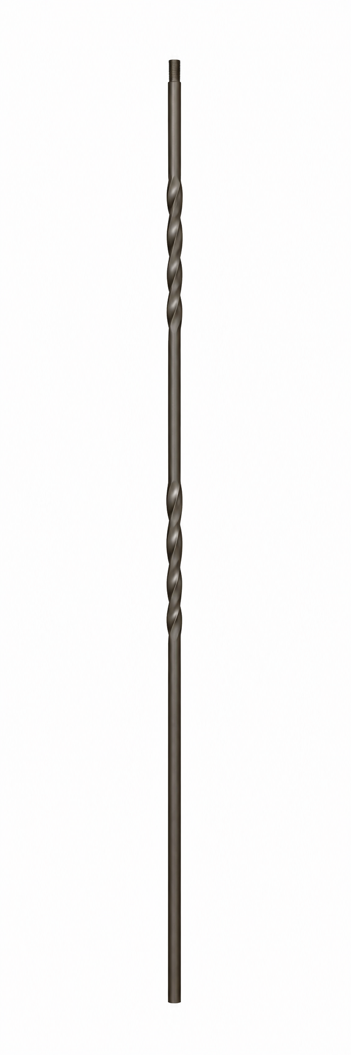 Knee Wall Double Twist Iron Baluster – Oil Rubbed Bronze