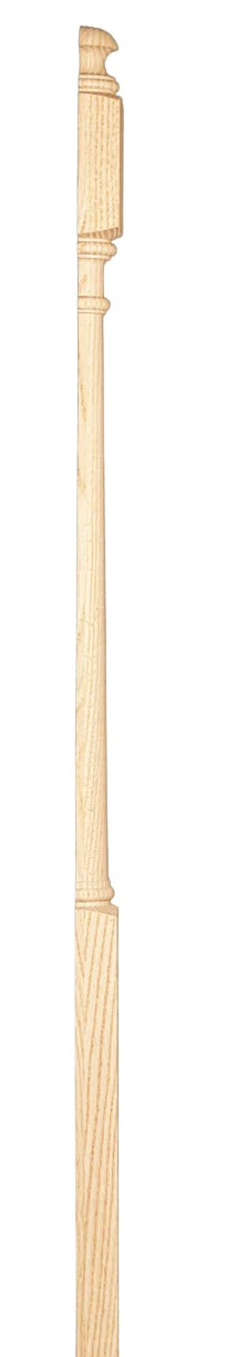 Stair Parts C-4040-1 Traditional Starting Newel Red Oak Half