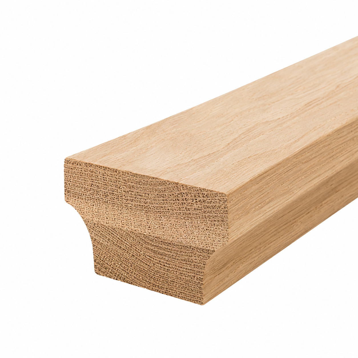 White Oak Stair Handrail 12' – C-6840S