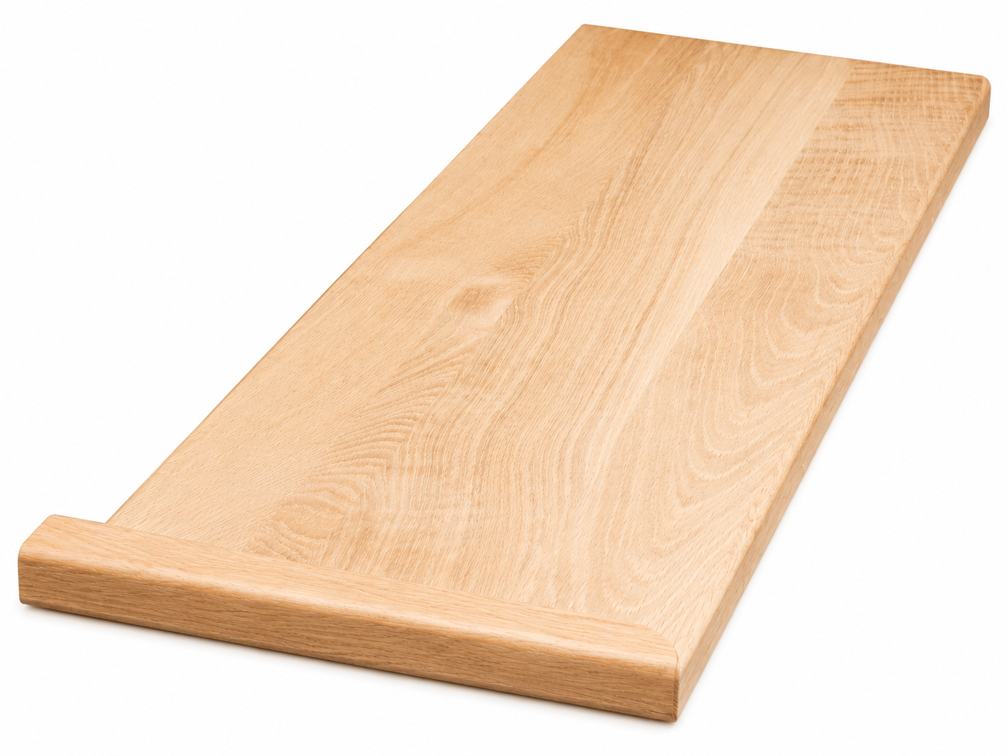 Stair Parts C-8070 Reversible Square Edge Tread White Oak 1-1/32