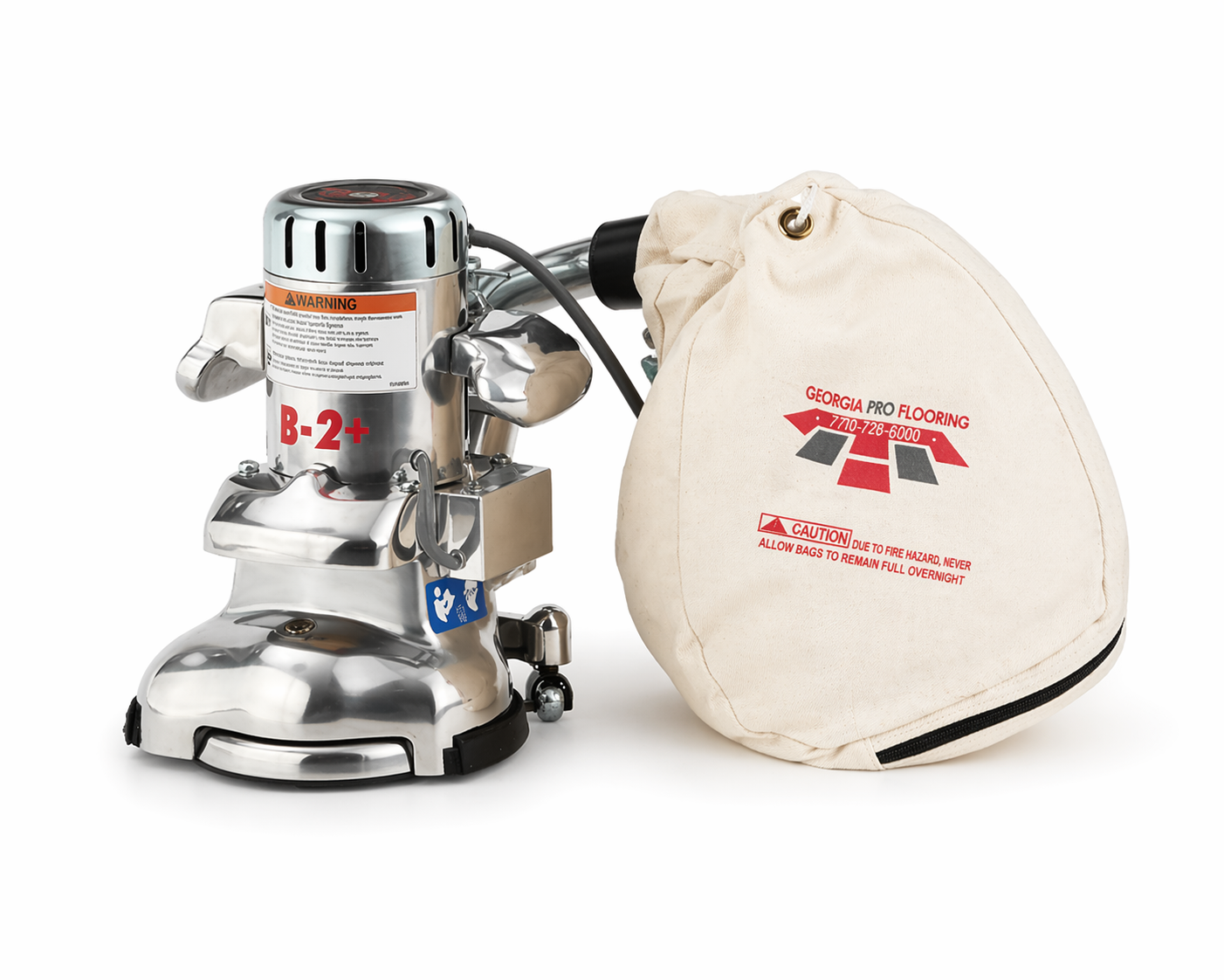 Edger Dust Bag with Zipper & Elastic Neck