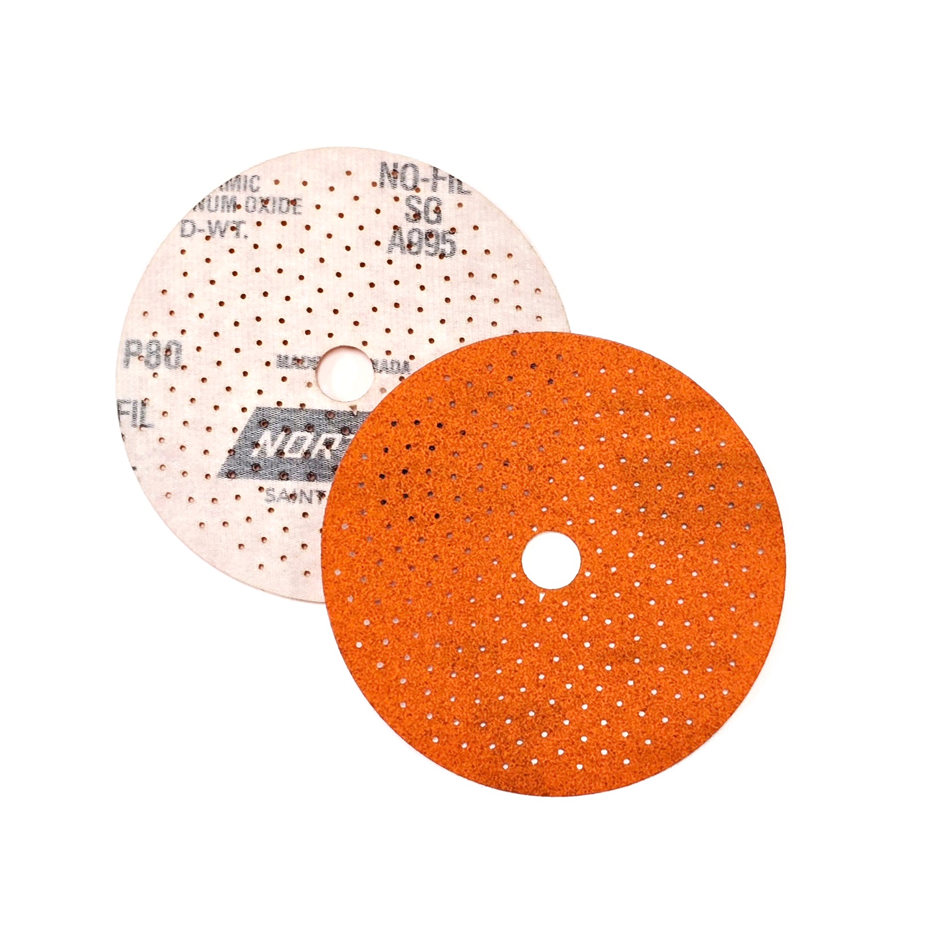 Norton Blaze Multi-Air Cyclonic Floor Sanding Disc 5 in 80 Grit (50/Box)