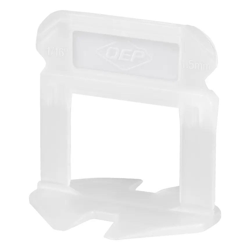 Lash Tile Leveling Clips 1/16 in (500 Pack)