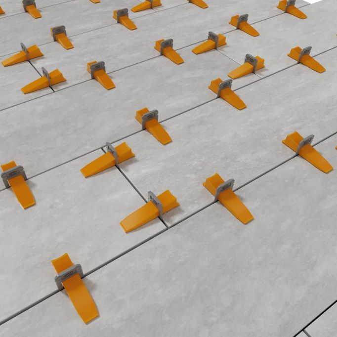 Lash Tile Leveling Clips 1/32 in (2,000 Pack)